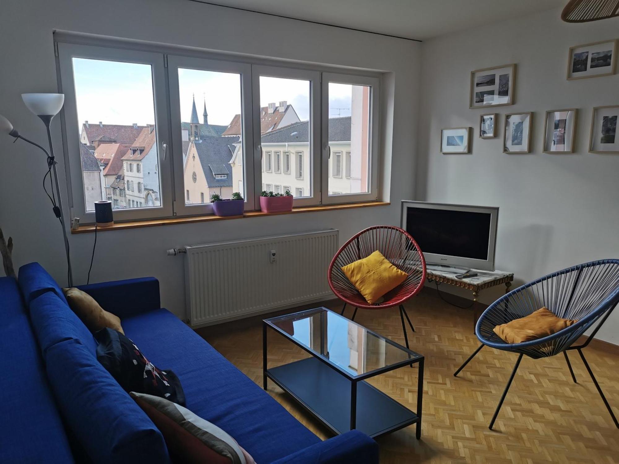 Logement Colmar Centre Avec Parking Extérieur photo